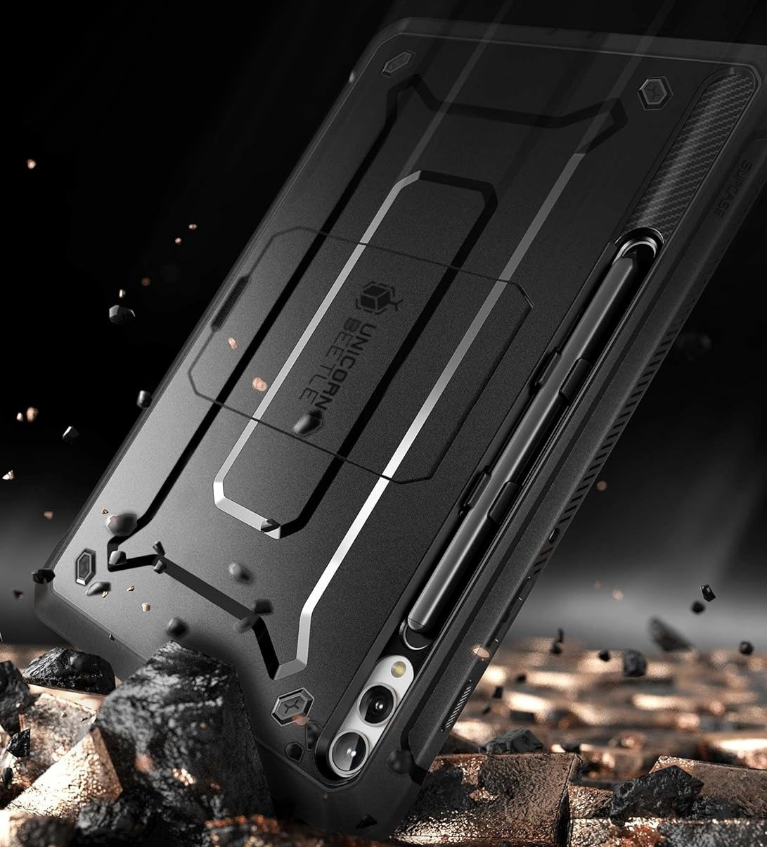 Etui pancerne Supcase Unicorn Beetle Pro do Galaxy Tab S9 Plus, czarne